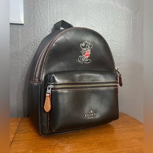Coach Mickey Mouse Mini Backpack